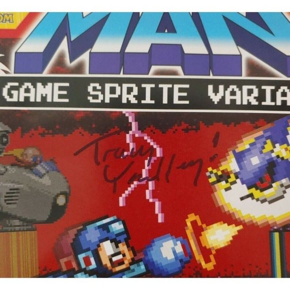 Mega Man #26 Worlds Collide 7 of 12 August 2013 Game Sprite Variant Signed Issue - Picture 7 of 9